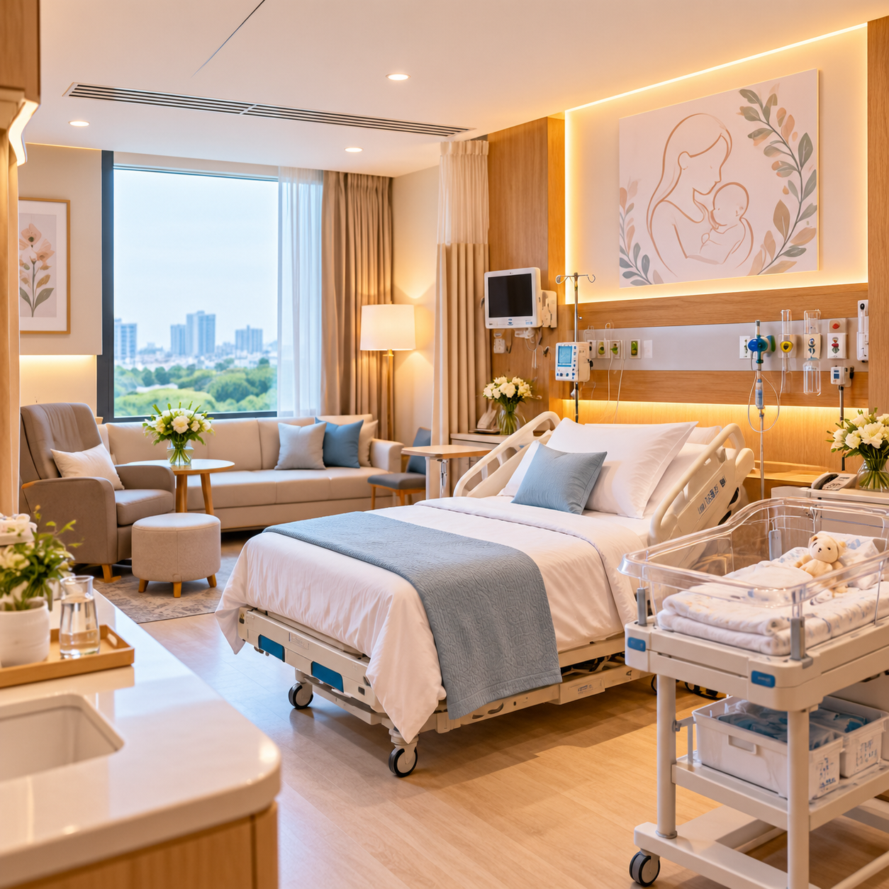 Premium Birthing Rooms
